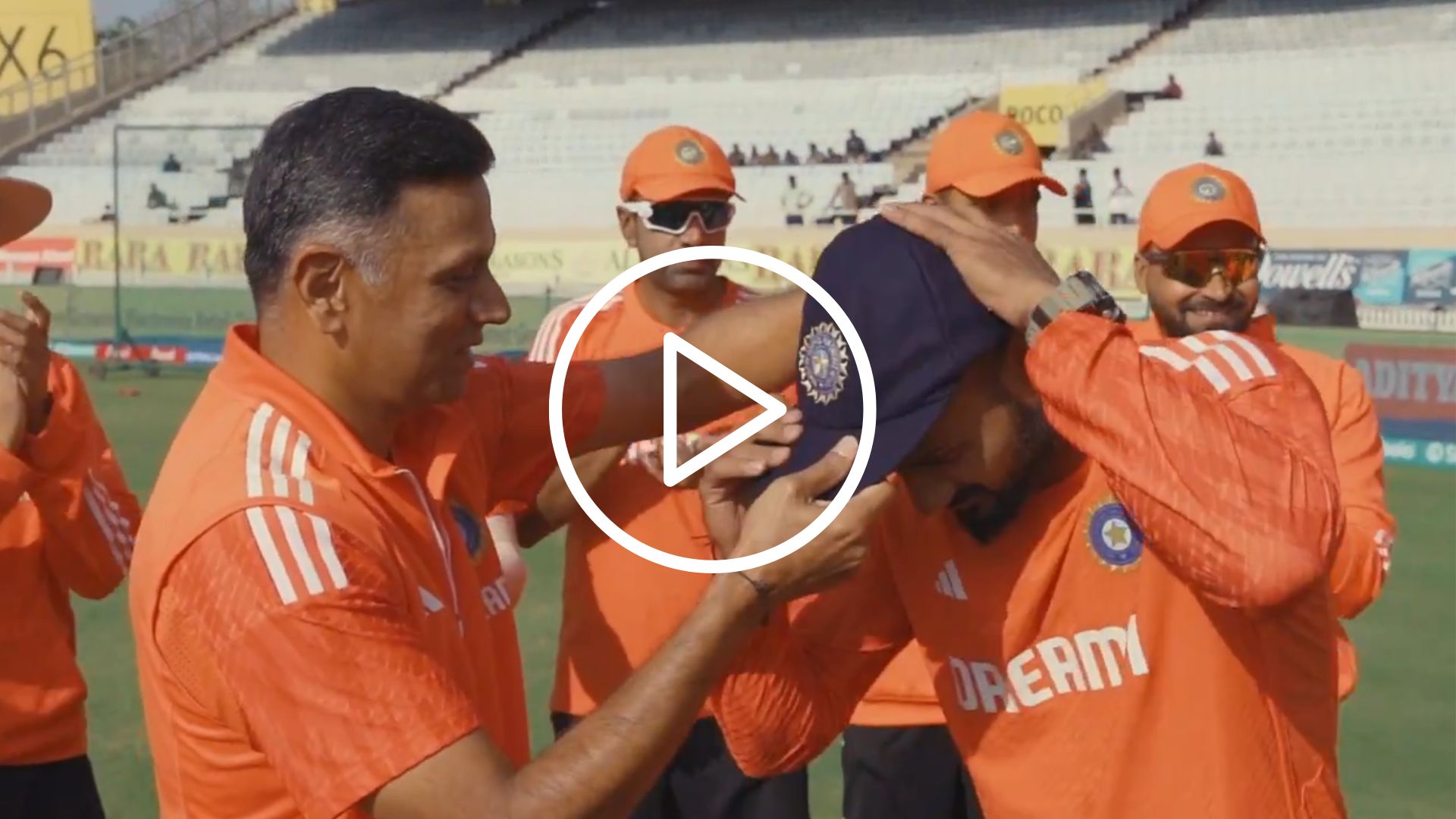 [Watch] Rahul Dravid's Inspiring Words On Akash Deep's Dream to Reality Debut